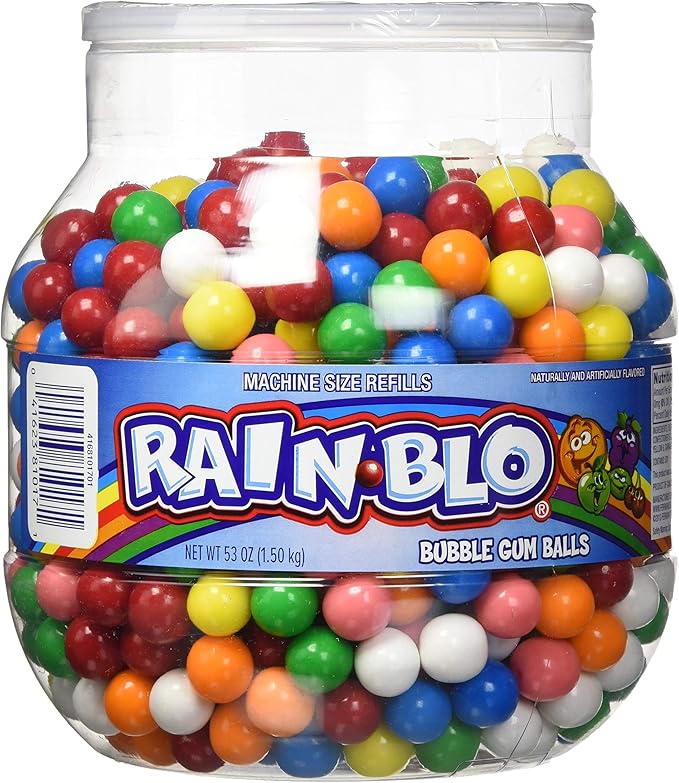 rain-blo 泡泡糖球, 53盎司(1.50kg)罐装